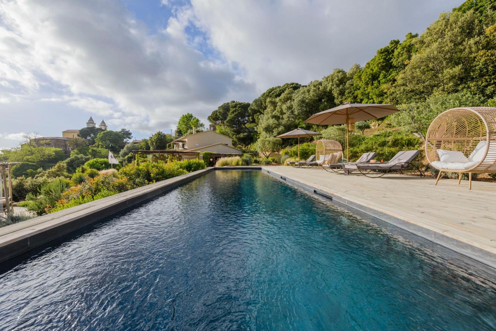 Terre De Maquis, Maison D'Hotes Vue Mer Corse Sari-D'orcino Ngoại thất bức ảnh