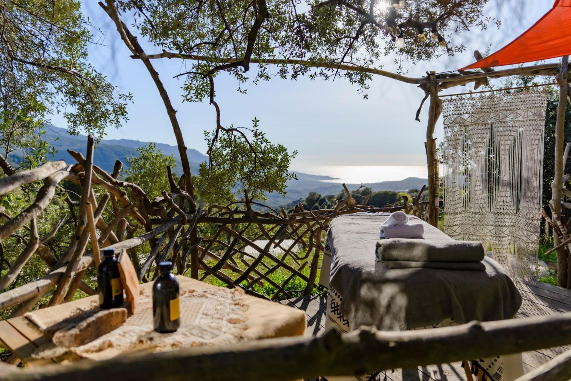 Terre De Maquis, Maison D'Hotes Vue Mer Corse Sari-D'orcino Ngoại thất bức ảnh