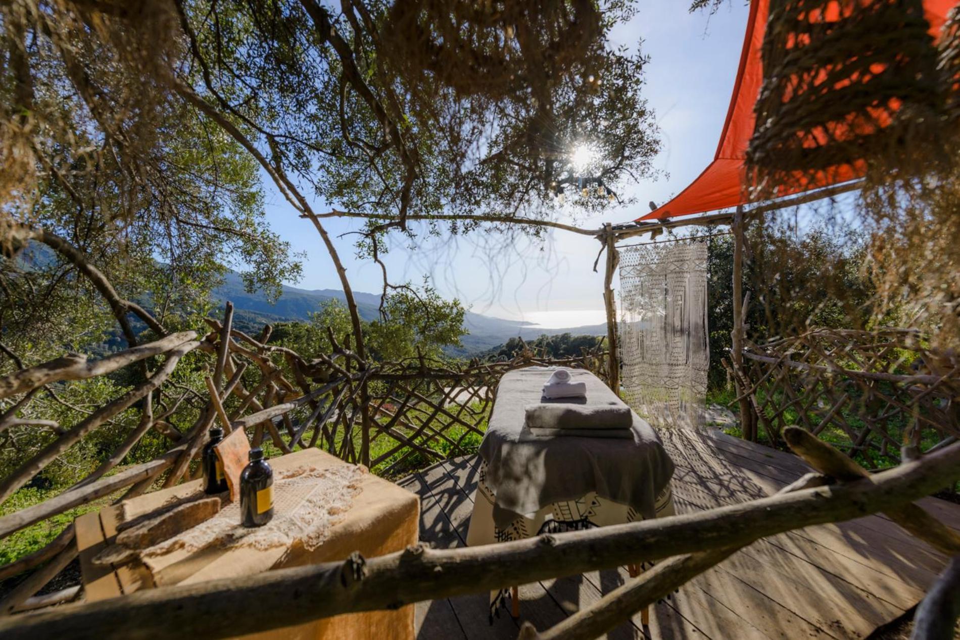 Terre De Maquis, Maison D'Hotes Vue Mer Corse Sari-D'orcino Ngoại thất bức ảnh