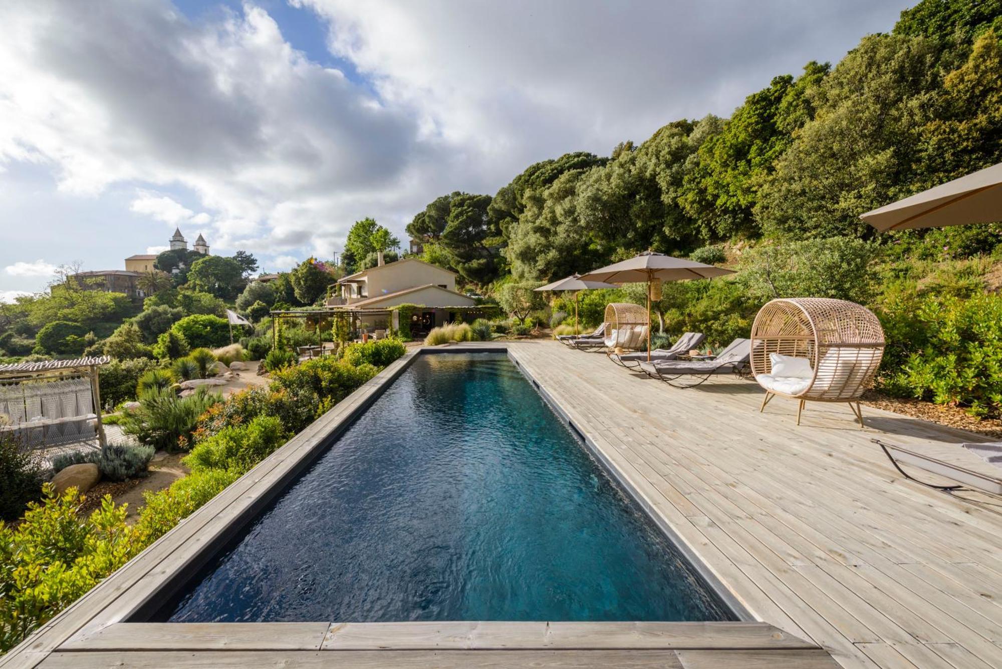 Terre De Maquis, Maison D'Hotes Vue Mer Corse Sari-D'orcino Ngoại thất bức ảnh