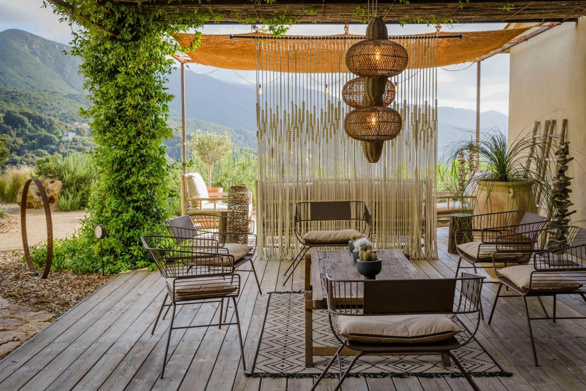 Terre De Maquis, Maison D'Hotes Vue Mer Corse Sari-D'orcino Ngoại thất bức ảnh