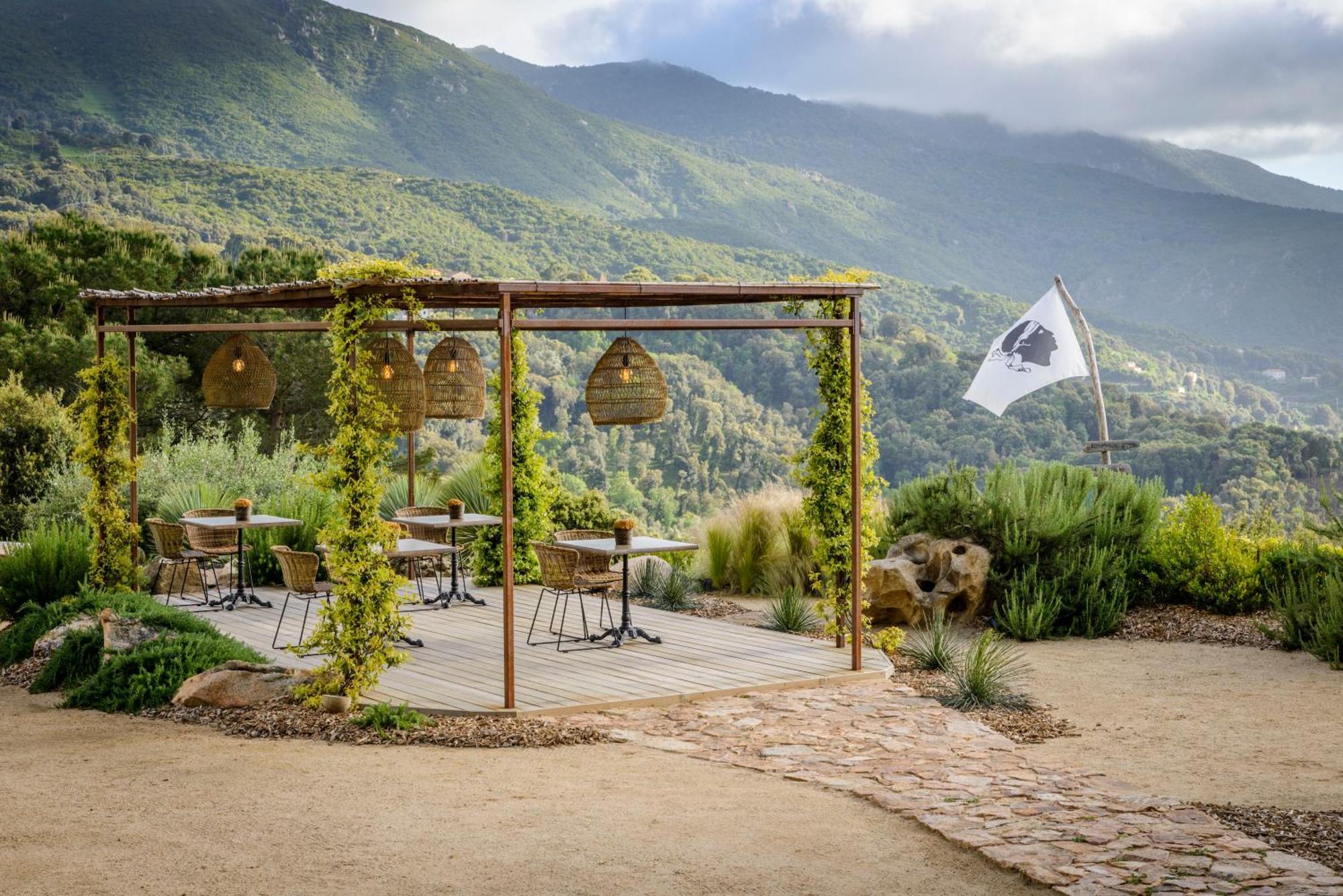 Terre De Maquis, Maison D'Hotes Vue Mer Corse Sari-D'orcino Ngoại thất bức ảnh