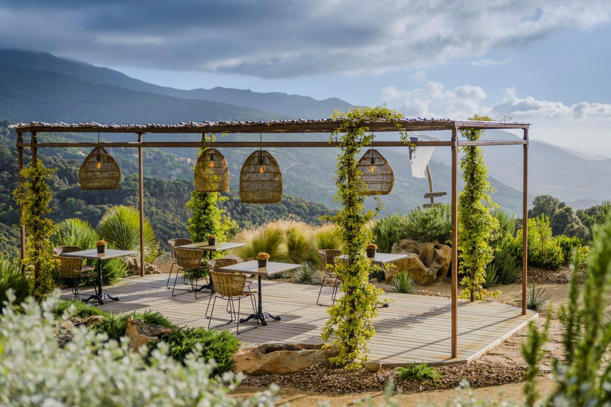Terre De Maquis, Maison D'Hotes Vue Mer Corse Sari-D'orcino Ngoại thất bức ảnh