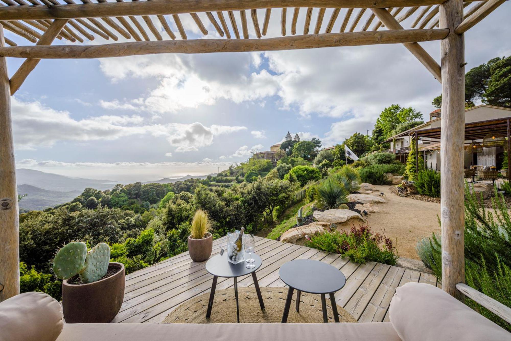 Terre De Maquis, Maison D'Hotes Vue Mer Corse Sari-D'orcino Ngoại thất bức ảnh
