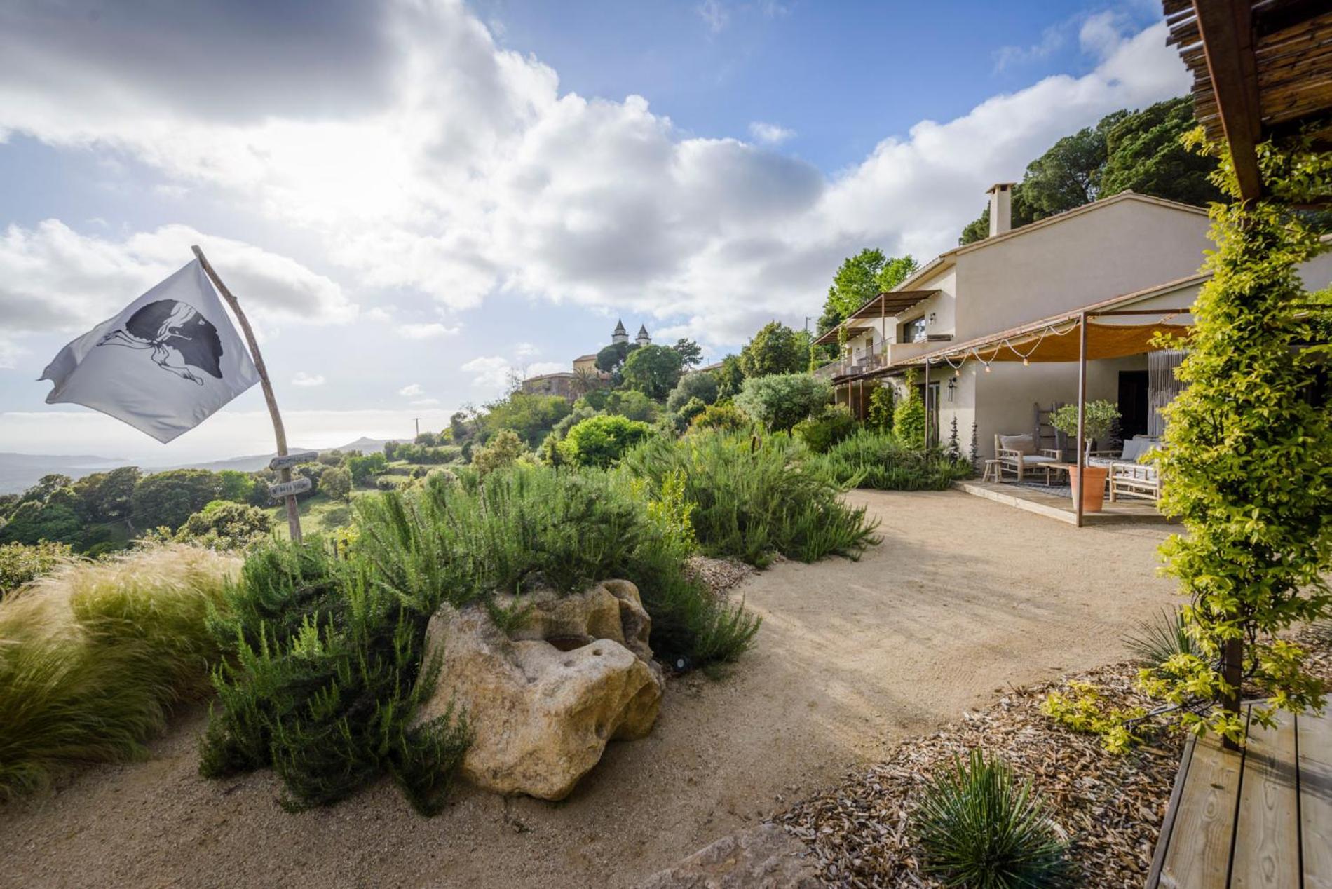 Terre De Maquis, Maison D'Hotes Vue Mer Corse Sari-D'orcino Ngoại thất bức ảnh